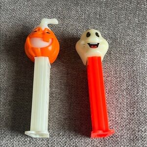 Halloween Pumpkin and Ghost Candy Dispensers